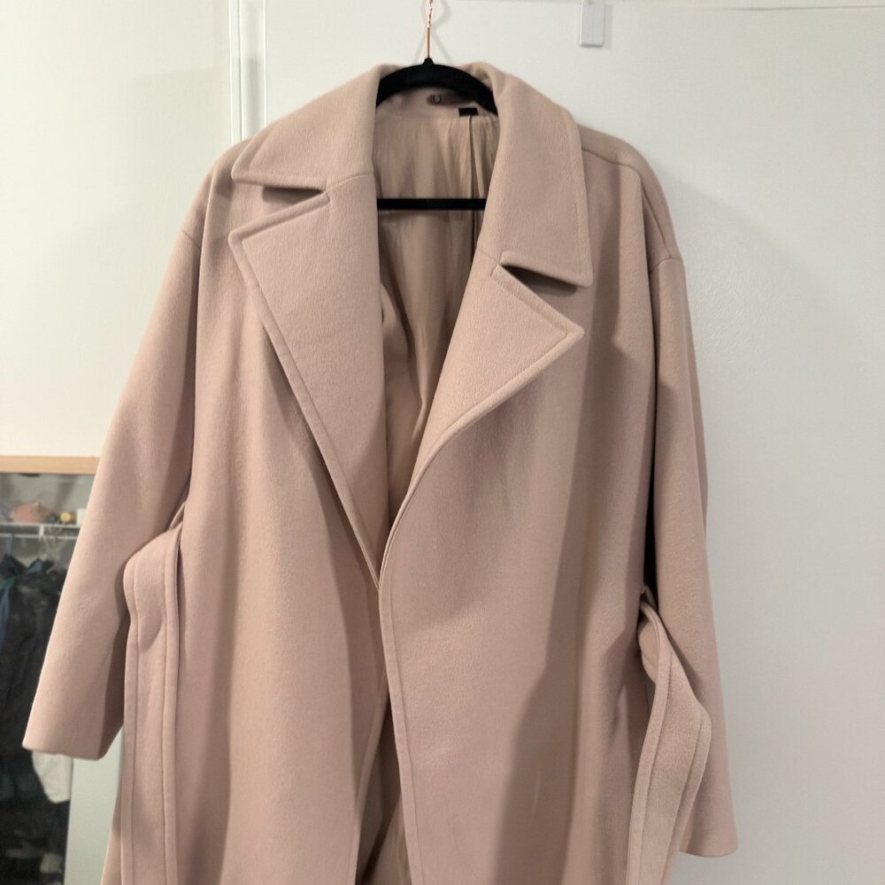 ALLSAINTS INDIRA NESI COAT(80% WOOL) in S